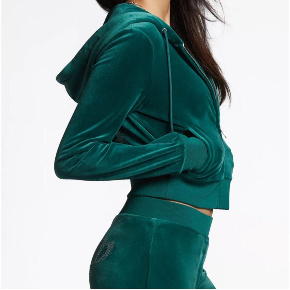 Juicy COUTURE NEW OG BIG BLING Velour Tracksuit | Jade ❌SLIPPERS ARE SOLD OUT